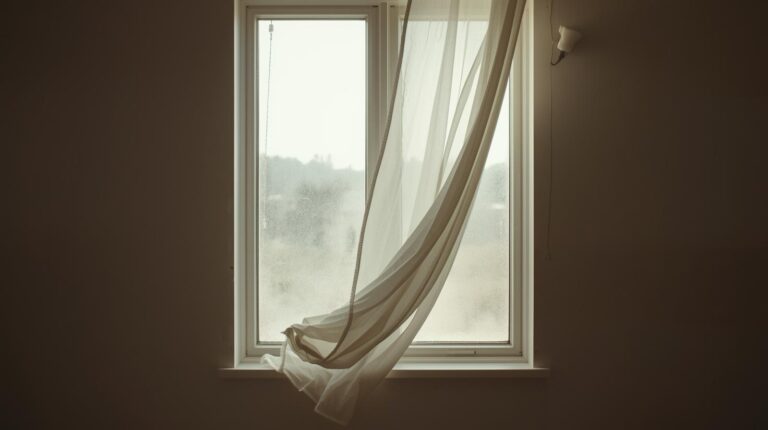 Soft natural light over an empty chair by a window symbolizing emotional distance and connection