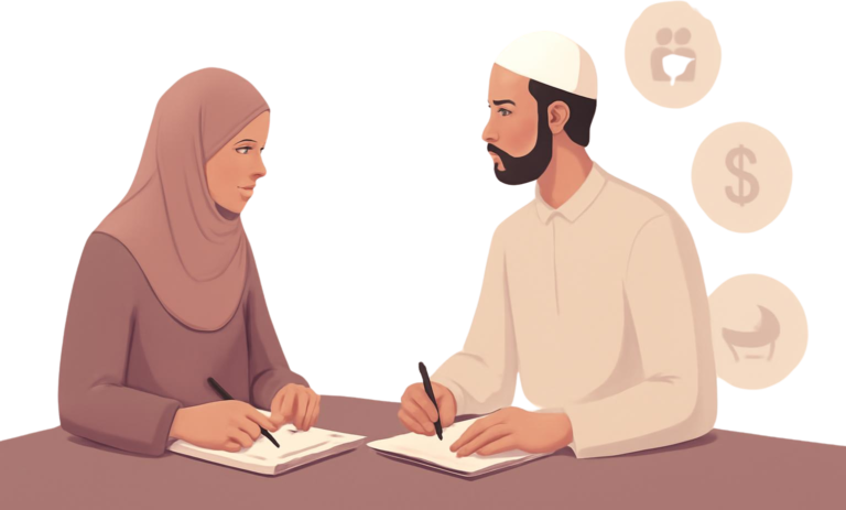Muslim woman reflecting on marriage readiness and the questions to ask before nikah