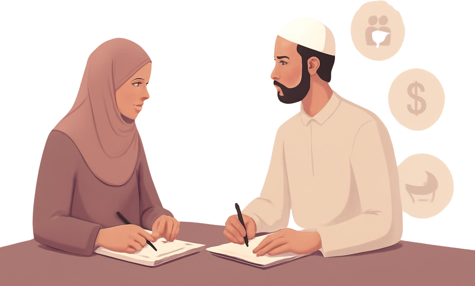Muslim woman reflecting on marriage readiness and the questions to ask before nikah